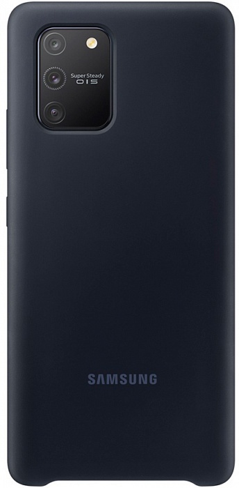 Чехол-накладка Silicone Cover для Samsung Galaxy S10 lite (черный)